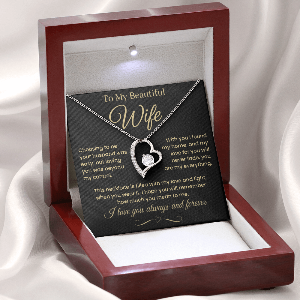 Loving You Was Beyond My Control, Forever Love Necklace