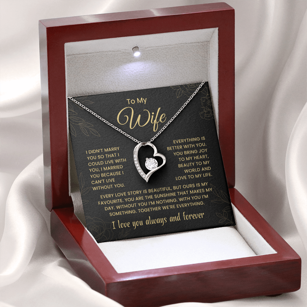 Forever Love Necklace, Together We're Everything