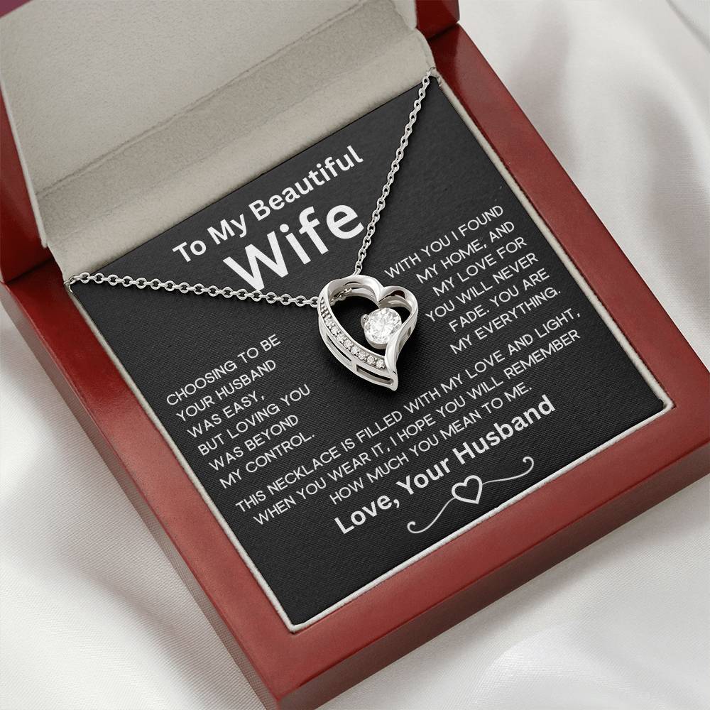 Romantic Forever Love Necklace For Special Moments