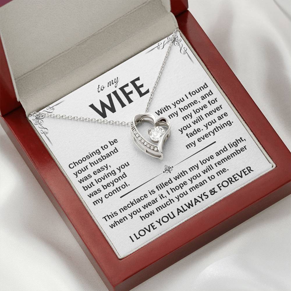 Romantic Forever Love Necklace for Special Moments
