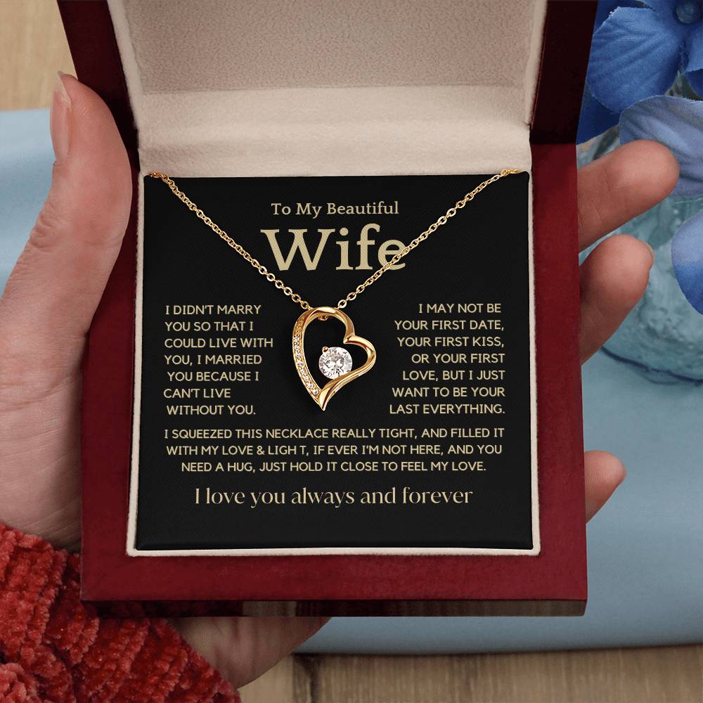 I May Not Be Your First Date, Forevever Love Necklace