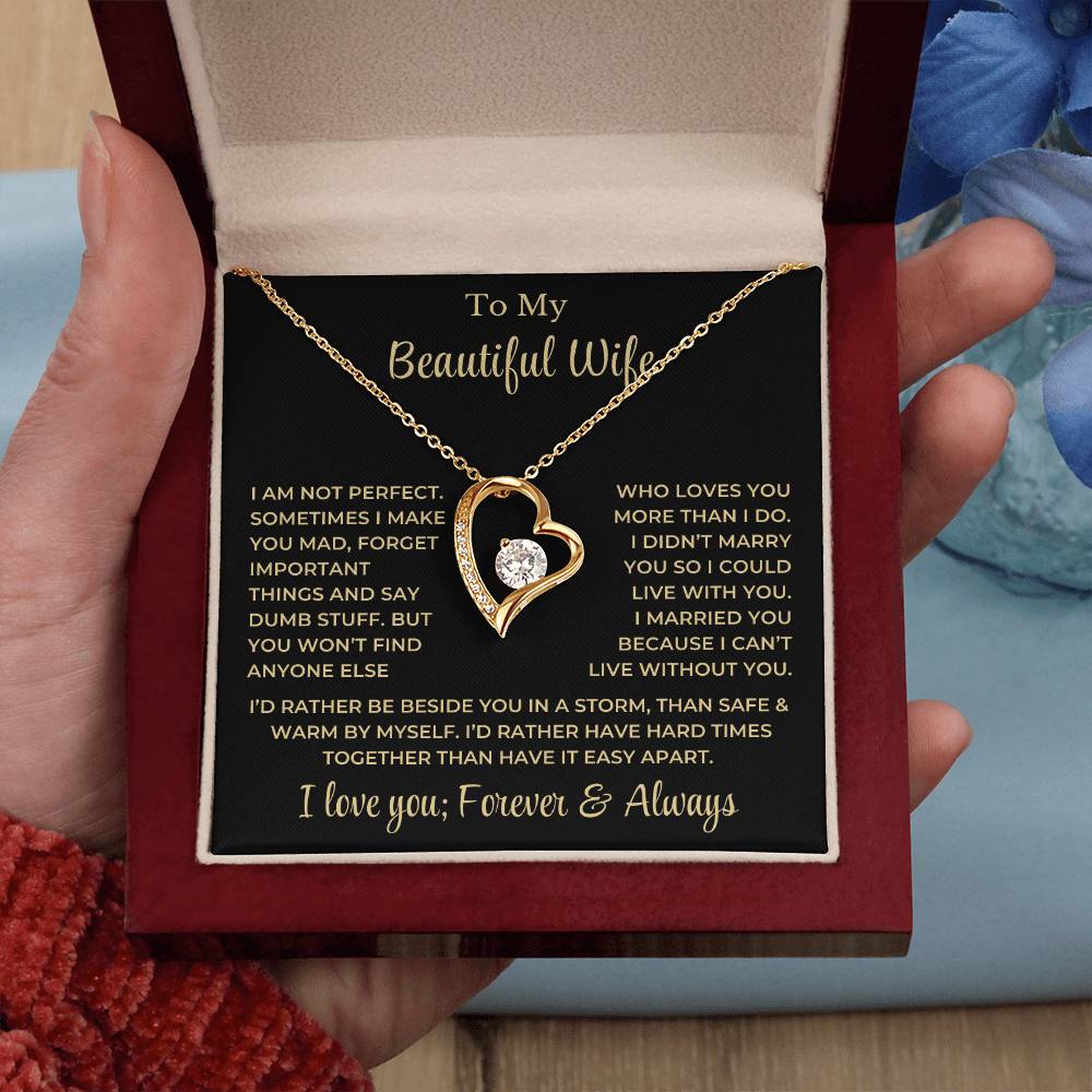 Romantic Forever Love Necklace for Special Moments