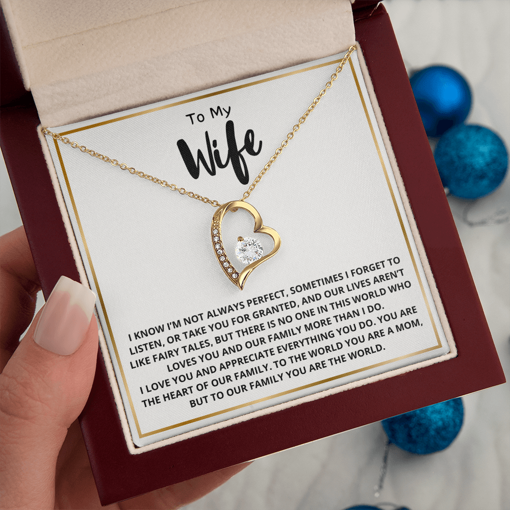 Forever Love Necklace, You Are The World