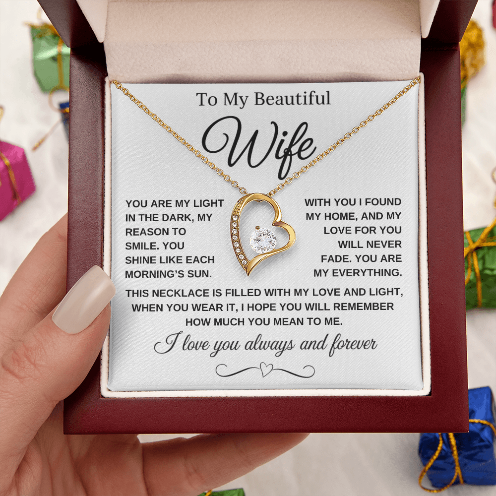 With You I Found My Home, Forever Love Necklace