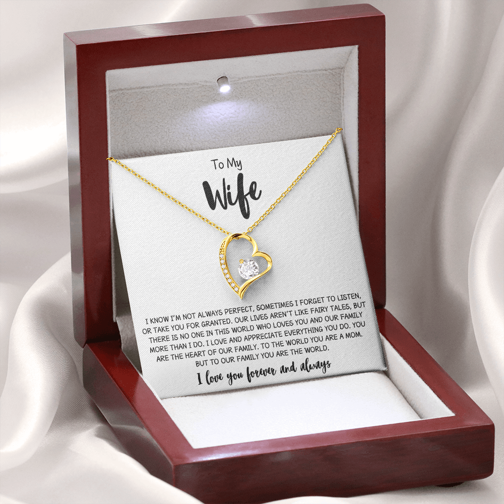 Forever Love Necklace, You Are The World
