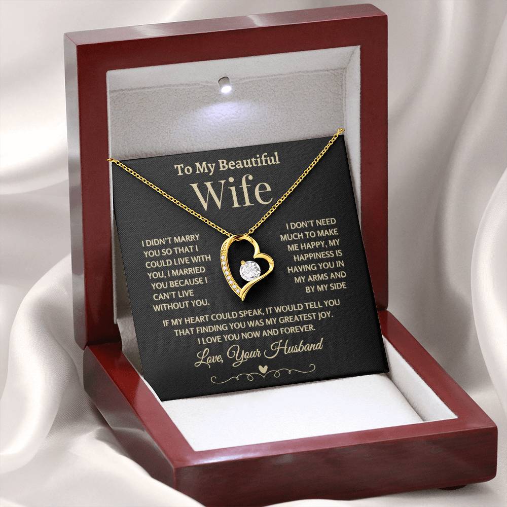 Forever Love Necklace, If My Heart Could Speak