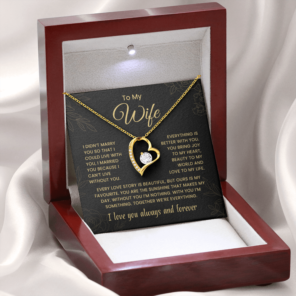 Forever Love Necklace, Together We're Everything