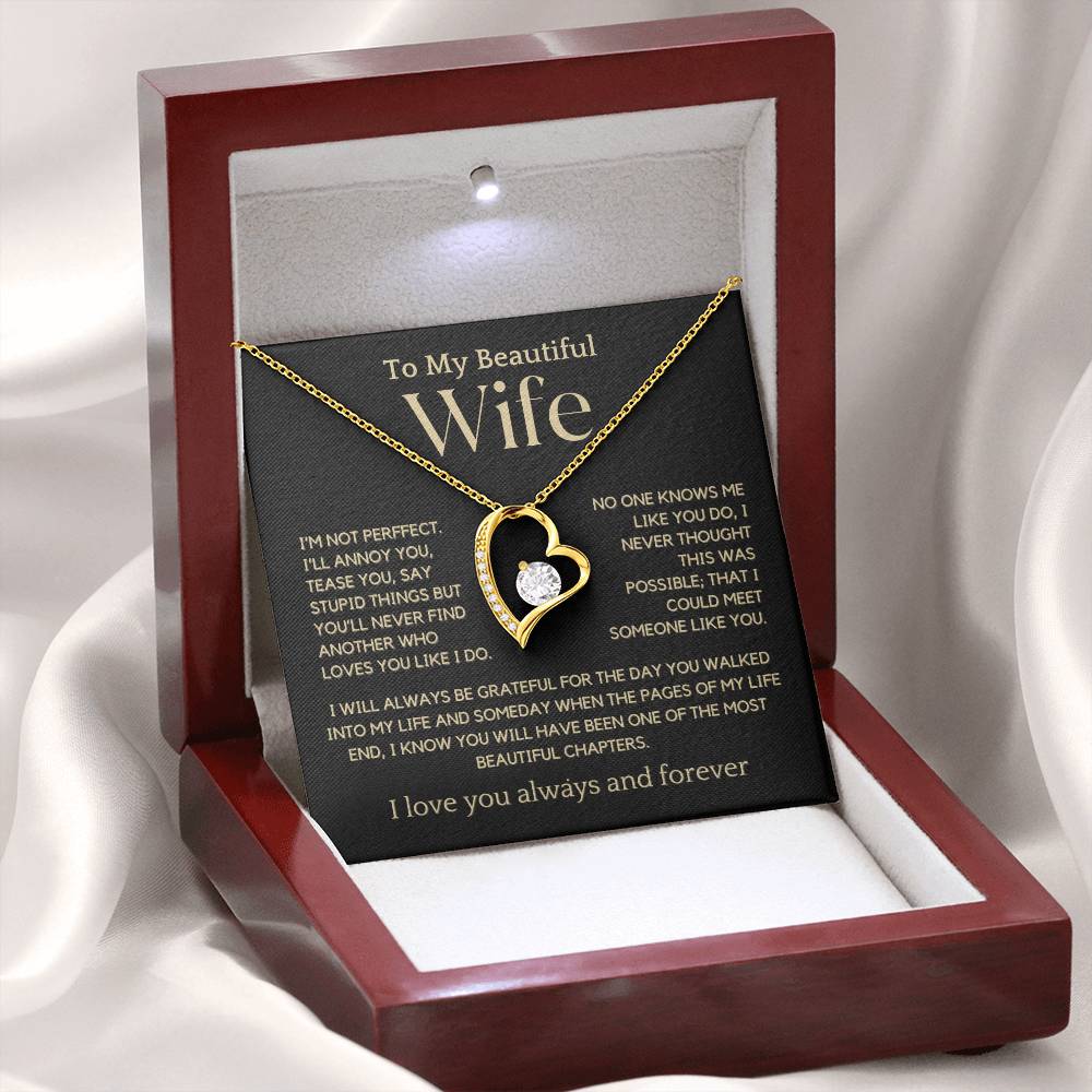 No One Loves You Like I Do, Forever Love Necklace