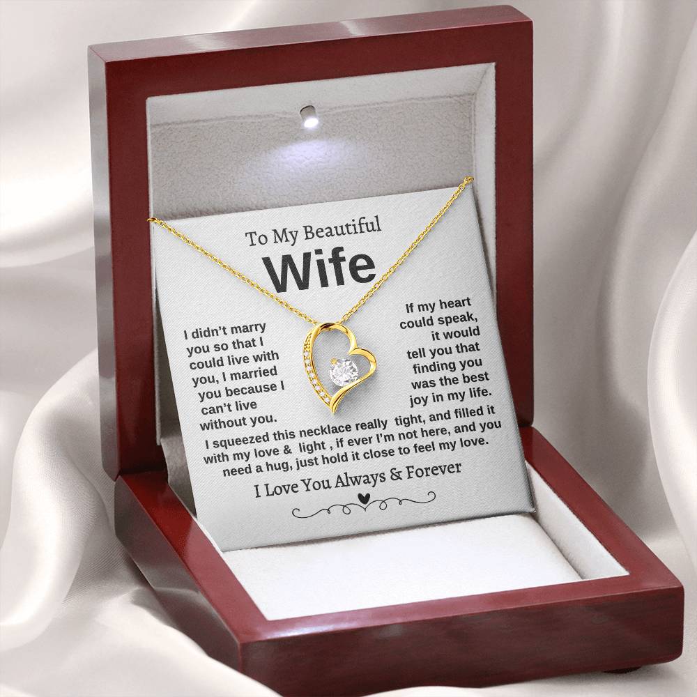 Forever Love Necklace, If My Heart Could Speak