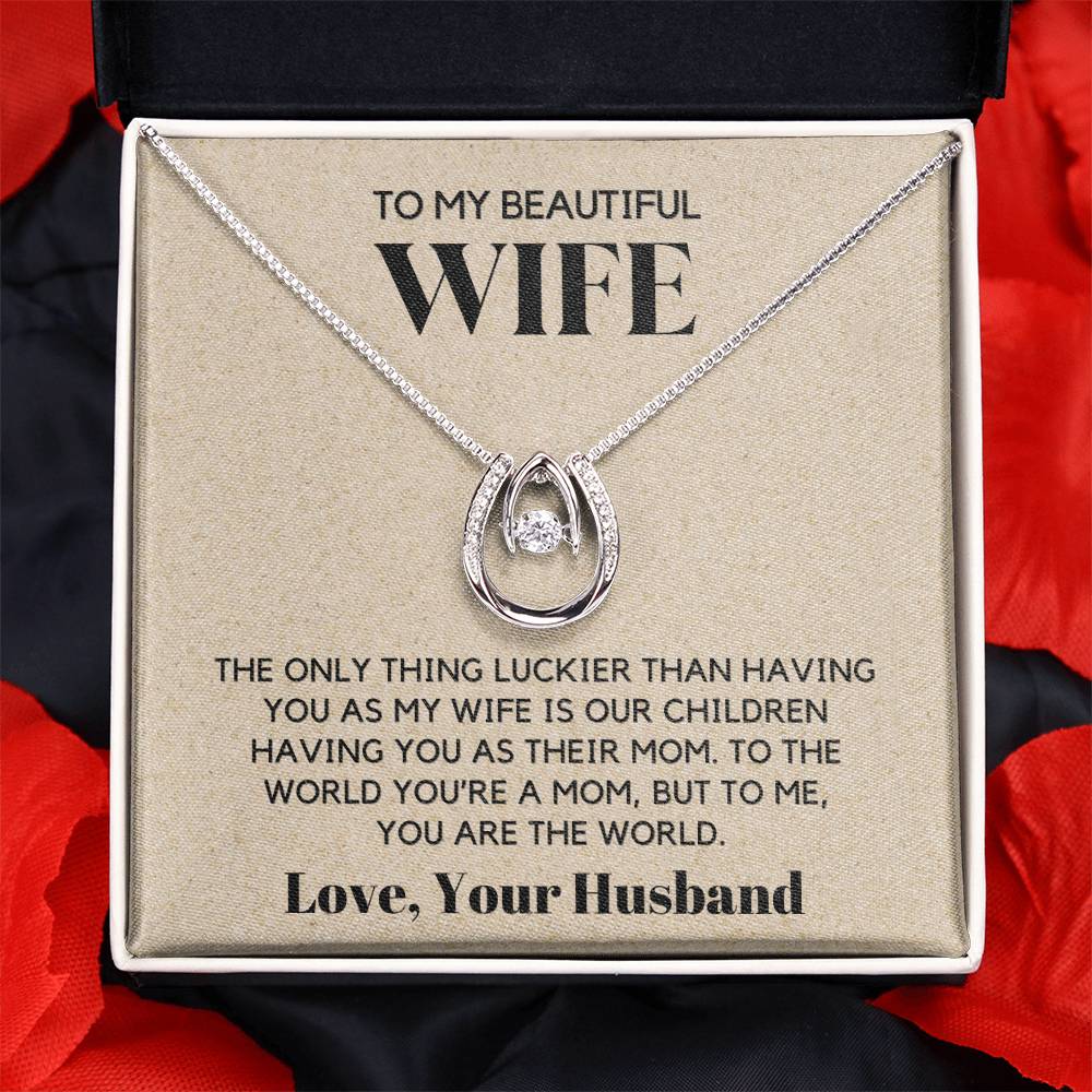 To Me You Are The World, Lucky Horseshoe Necklace