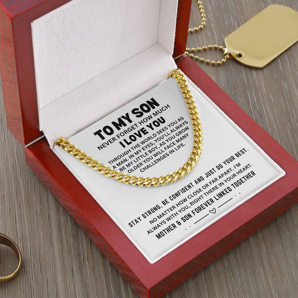 To My Son, Cubin Linked Chain