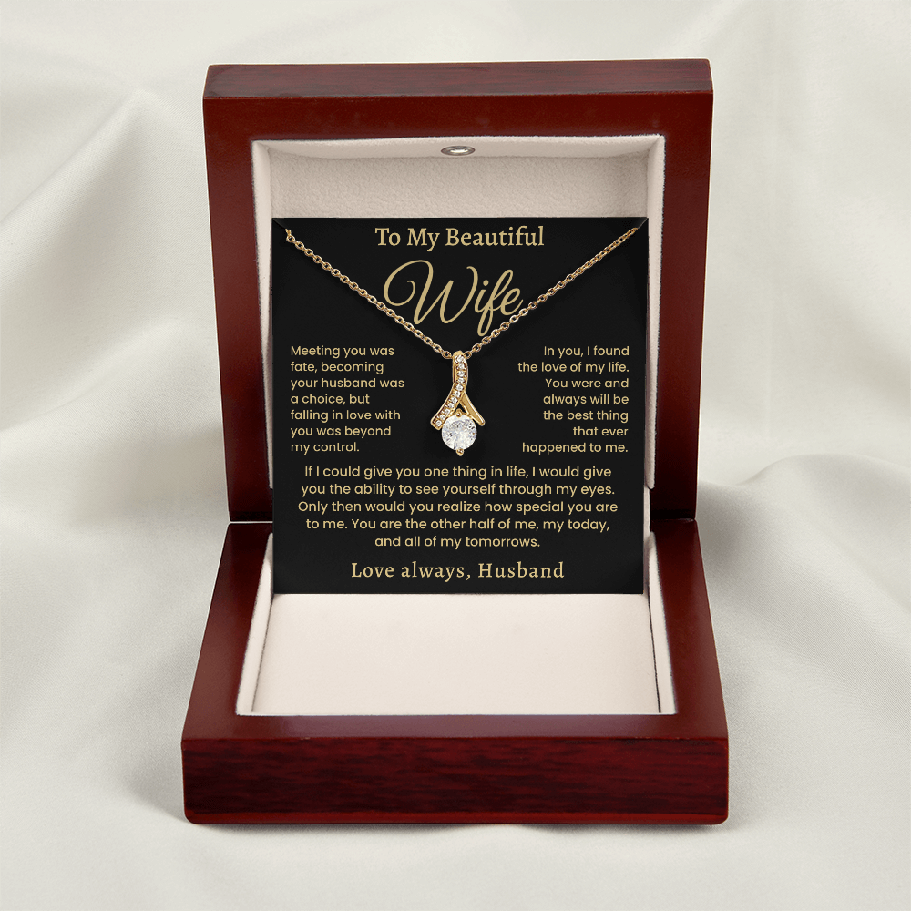 Meeting You Was Fate, Alluring Beauty Necklace