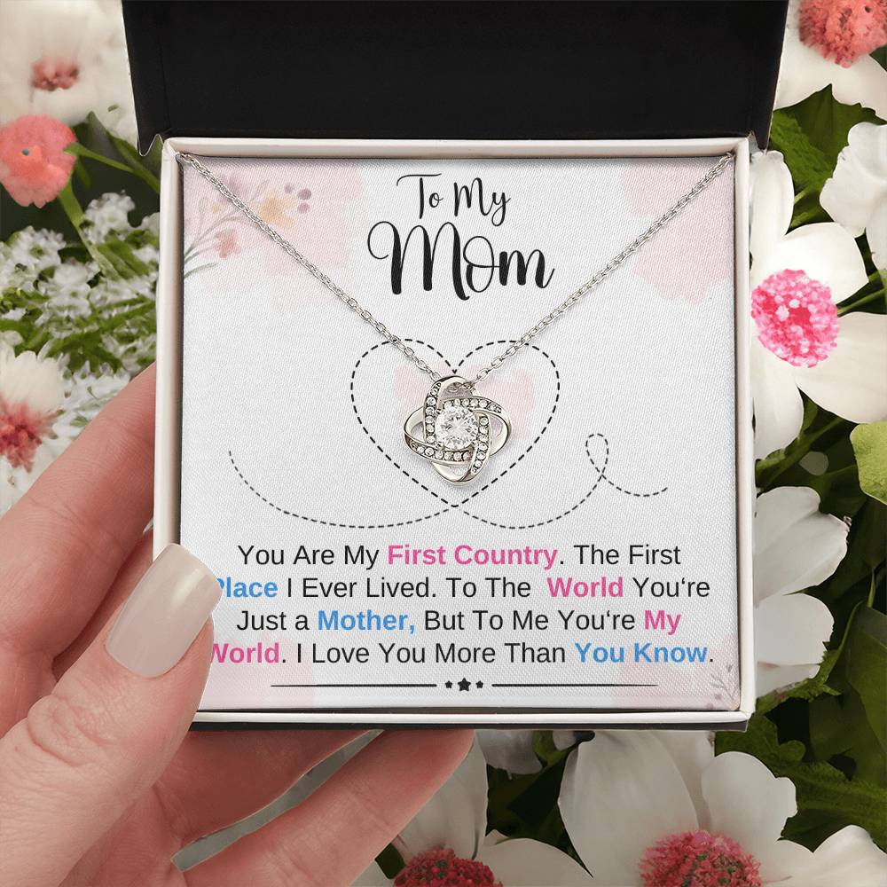 You Are My First Country, Love Knot Neclace