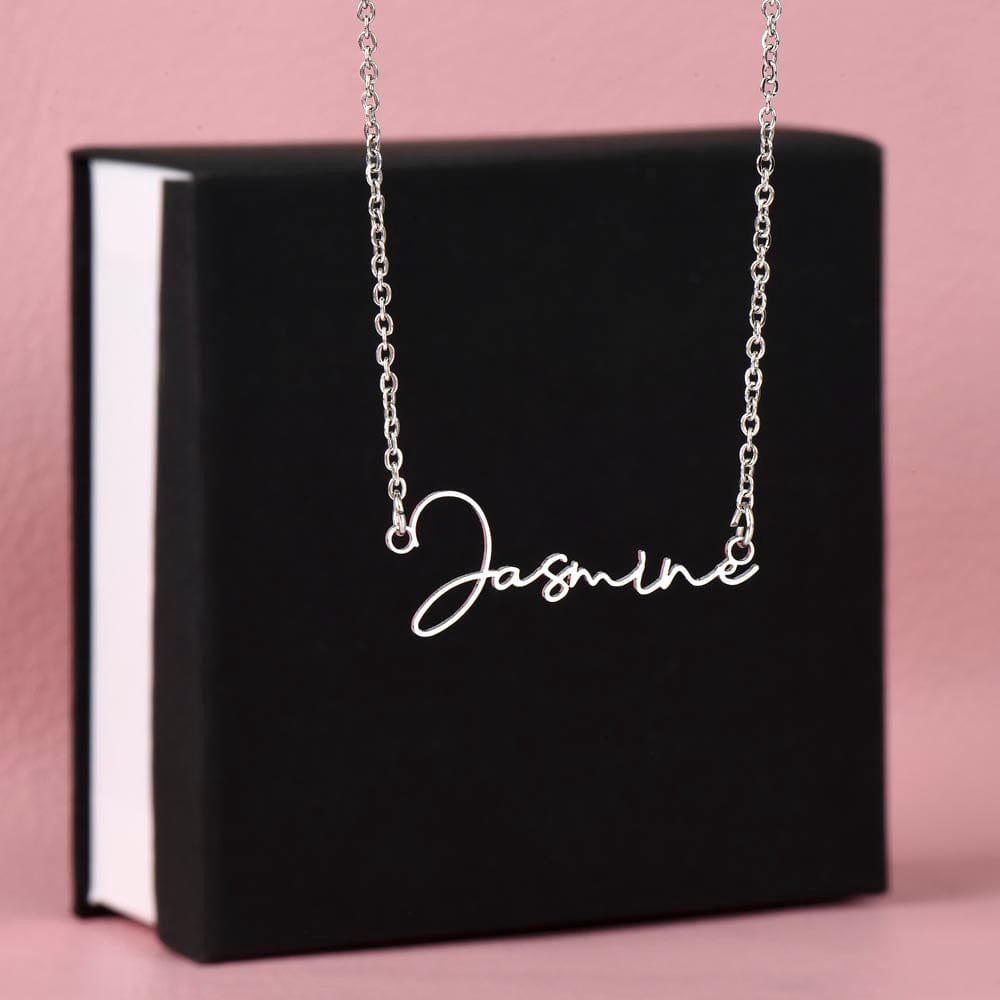 First Time Mom, New Mom, Jewelry, Gift For First Mother's Day, Customized Signature Name