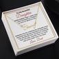 Never Forget That I Love You, Signature Personalize Name Necklace
