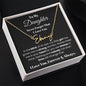 In The Blink Of An Eye, Custom Signature Name Necklace