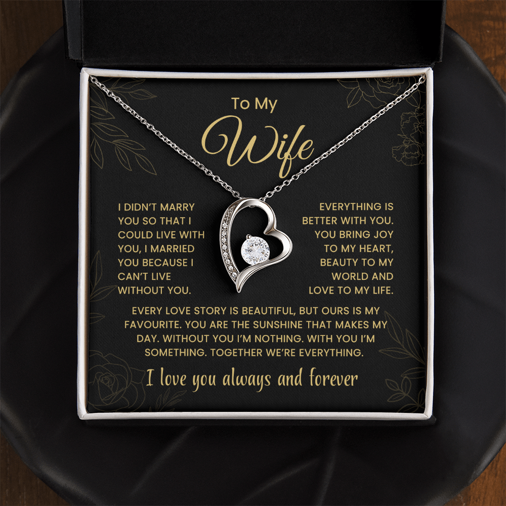 Forever Love Necklace, Together We're Everything