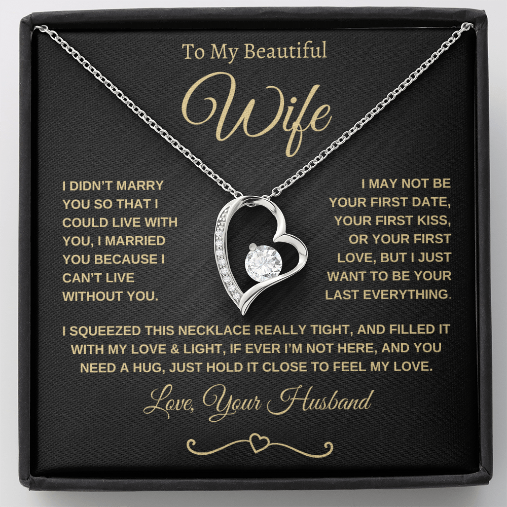 Forever Love Necklace, I May Not Be Your First Date