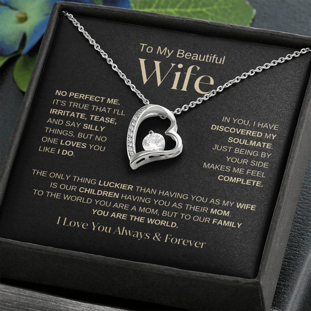 Forever Love Necklace, No One Loves You Like I Do