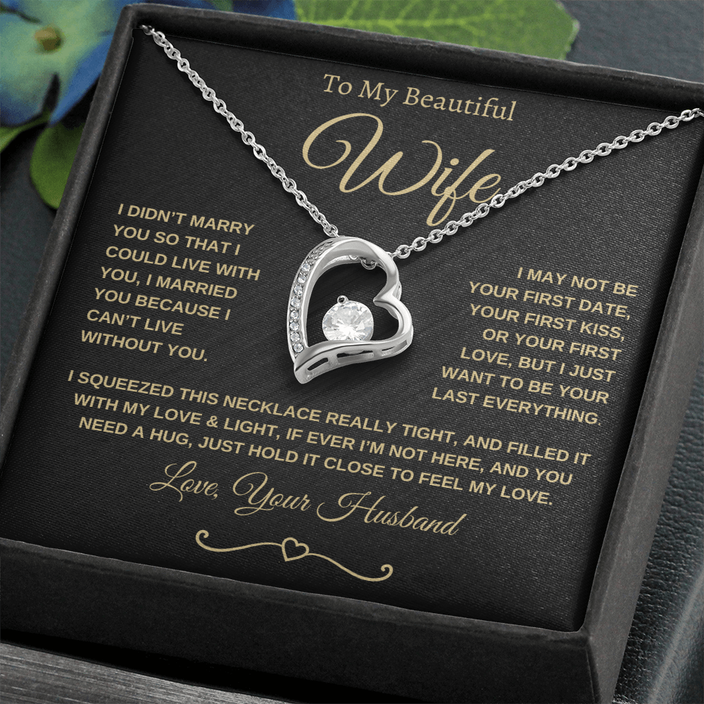 Forever Love Necklace, I May Not Be Your First Date