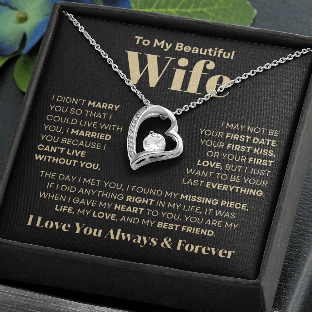 Forever Love Necklace, I Found My Missing Piece