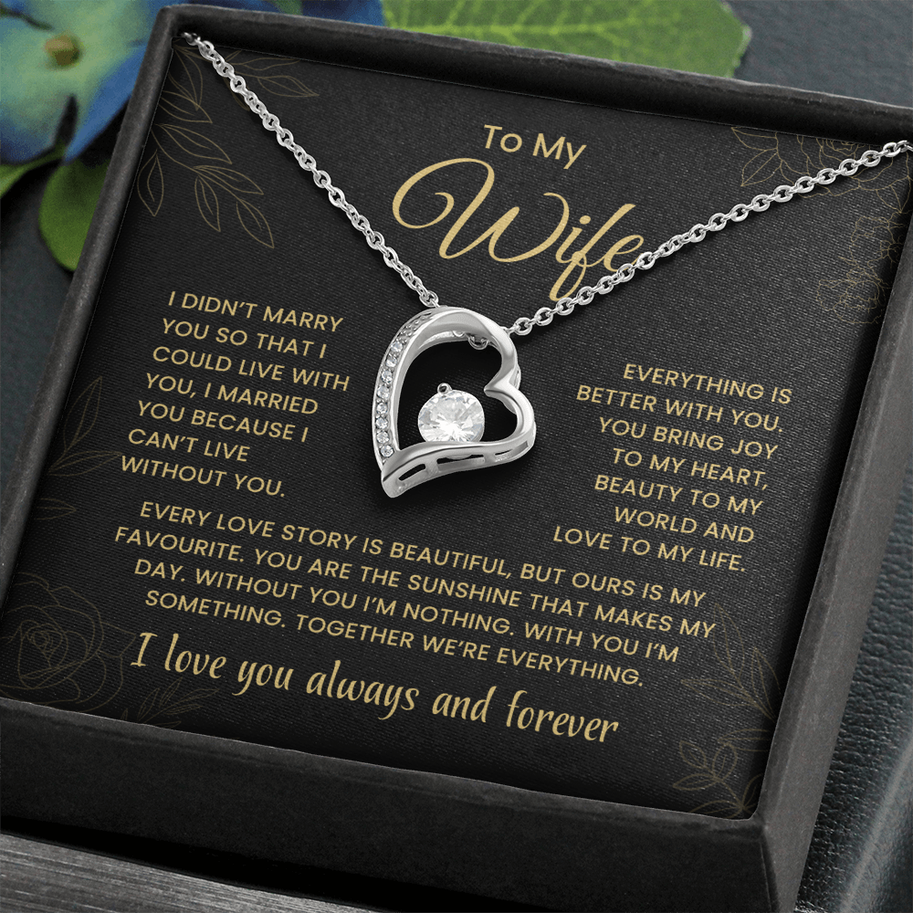 Forever Love Necklace, Together We're Everything