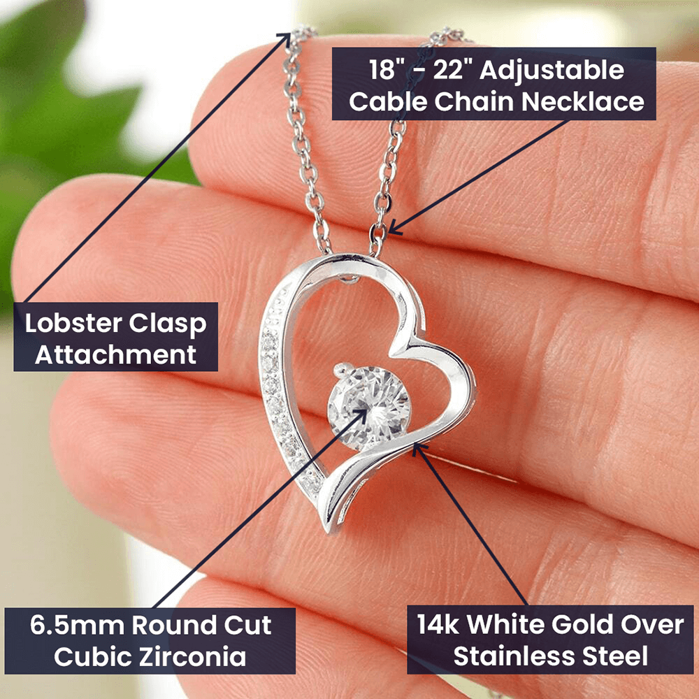 With you I Found My Home, Forever Love Necklace