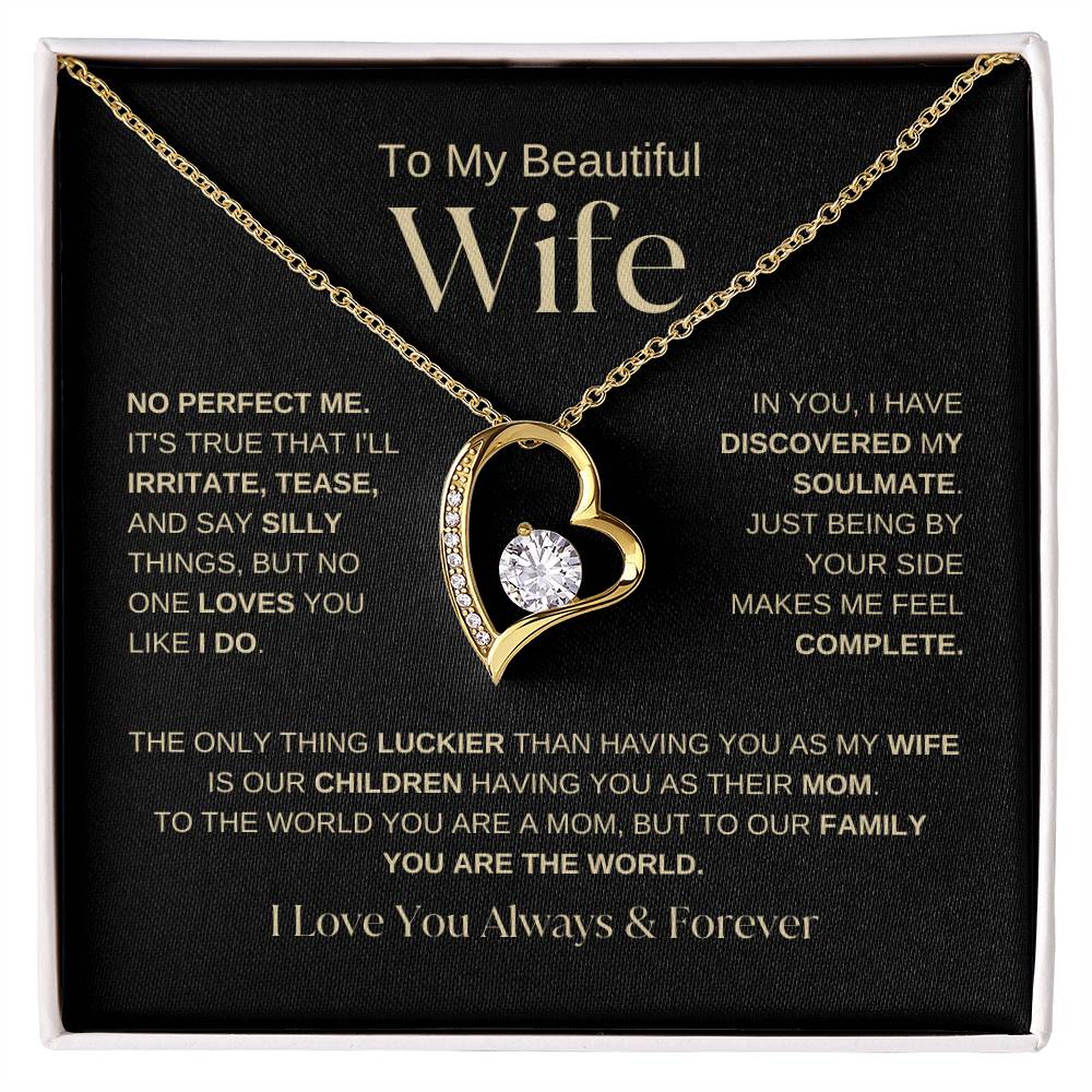 Forever Love Necklace, No One Loves You Like I Do
