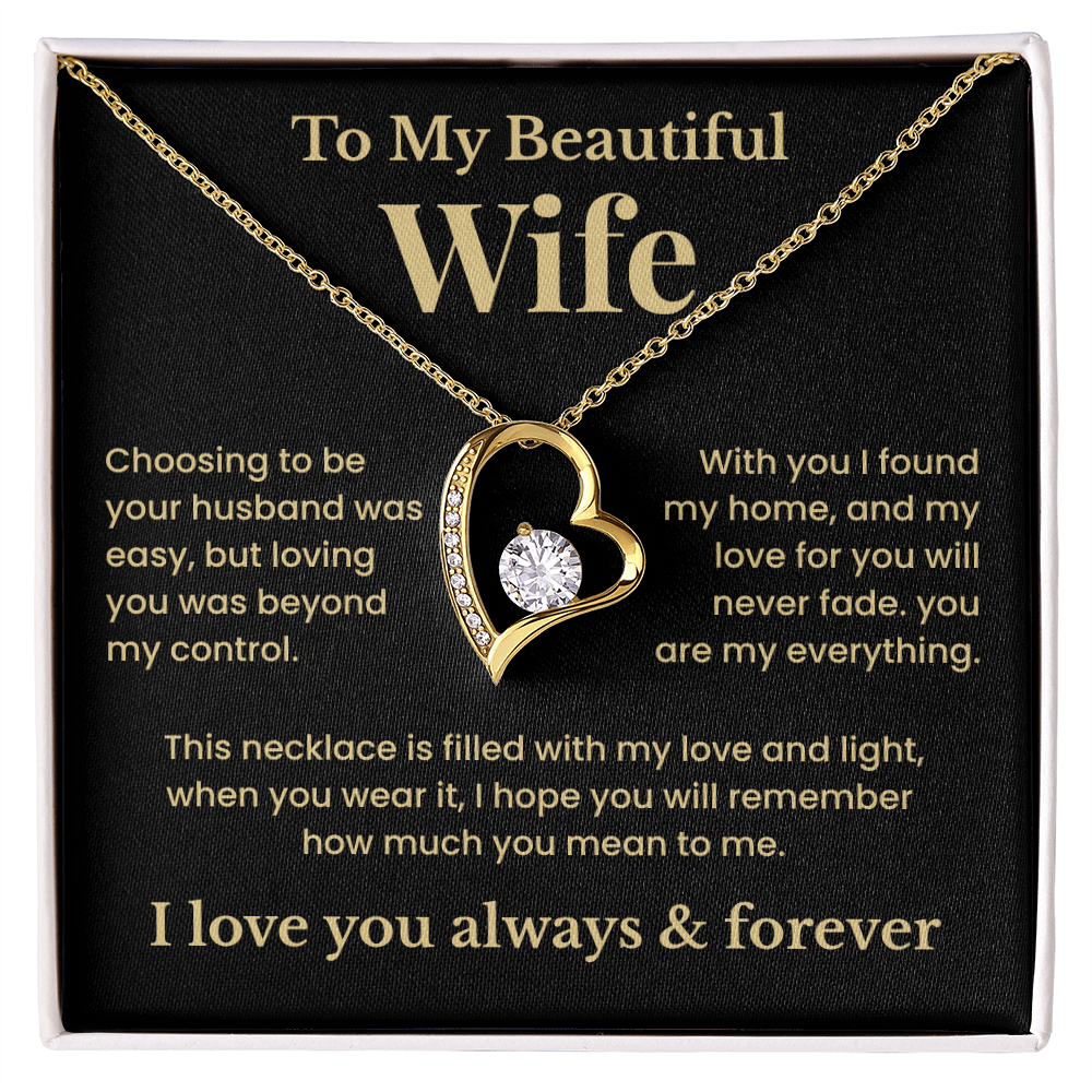 You Are My Everything, Forever Love Necklace