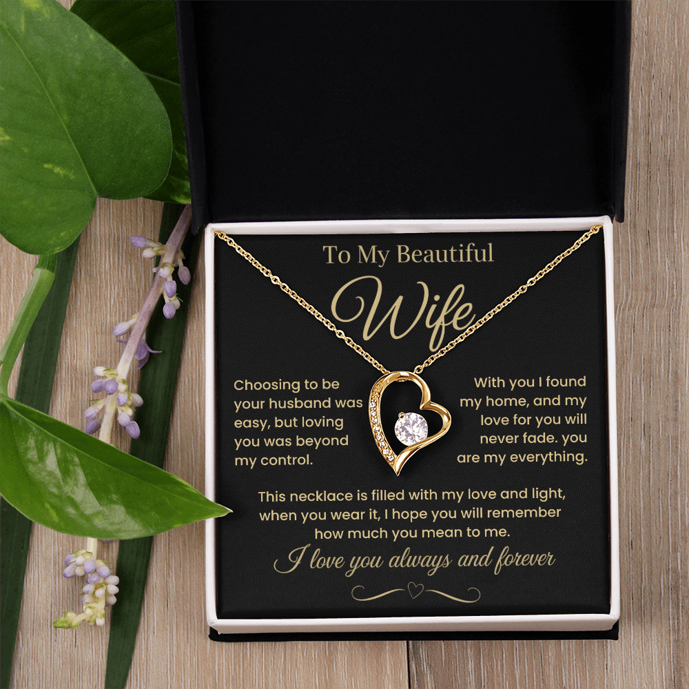 Loving You Was Beyond My Control, Forever Love Necklace