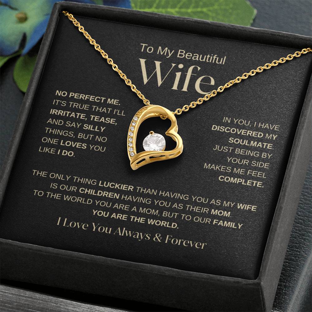 Forever Love Necklace, No One Loves You Like I Do