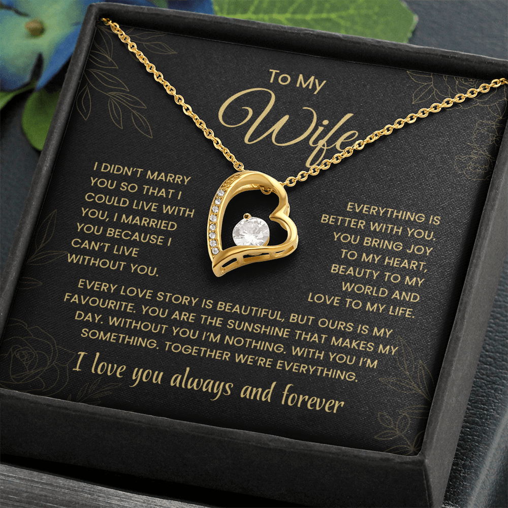 Forever Love Necklace, Together We're Everything