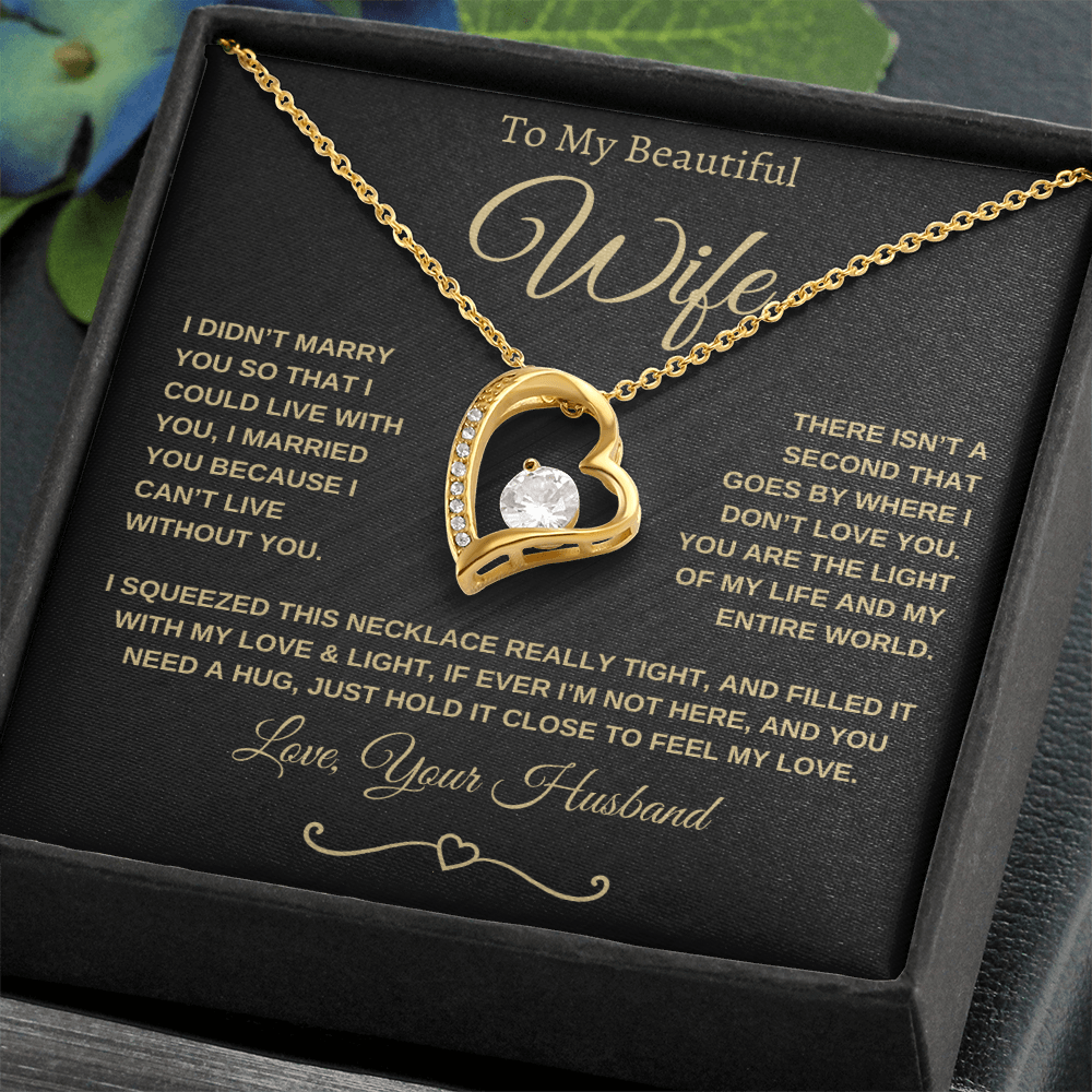 Forever Love Necklace, You Are The Love Of My Life