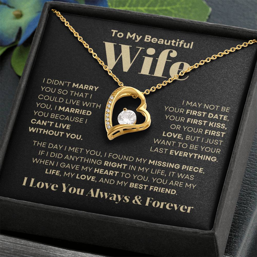 Forever Love Necklace, I Found My Missing Piece