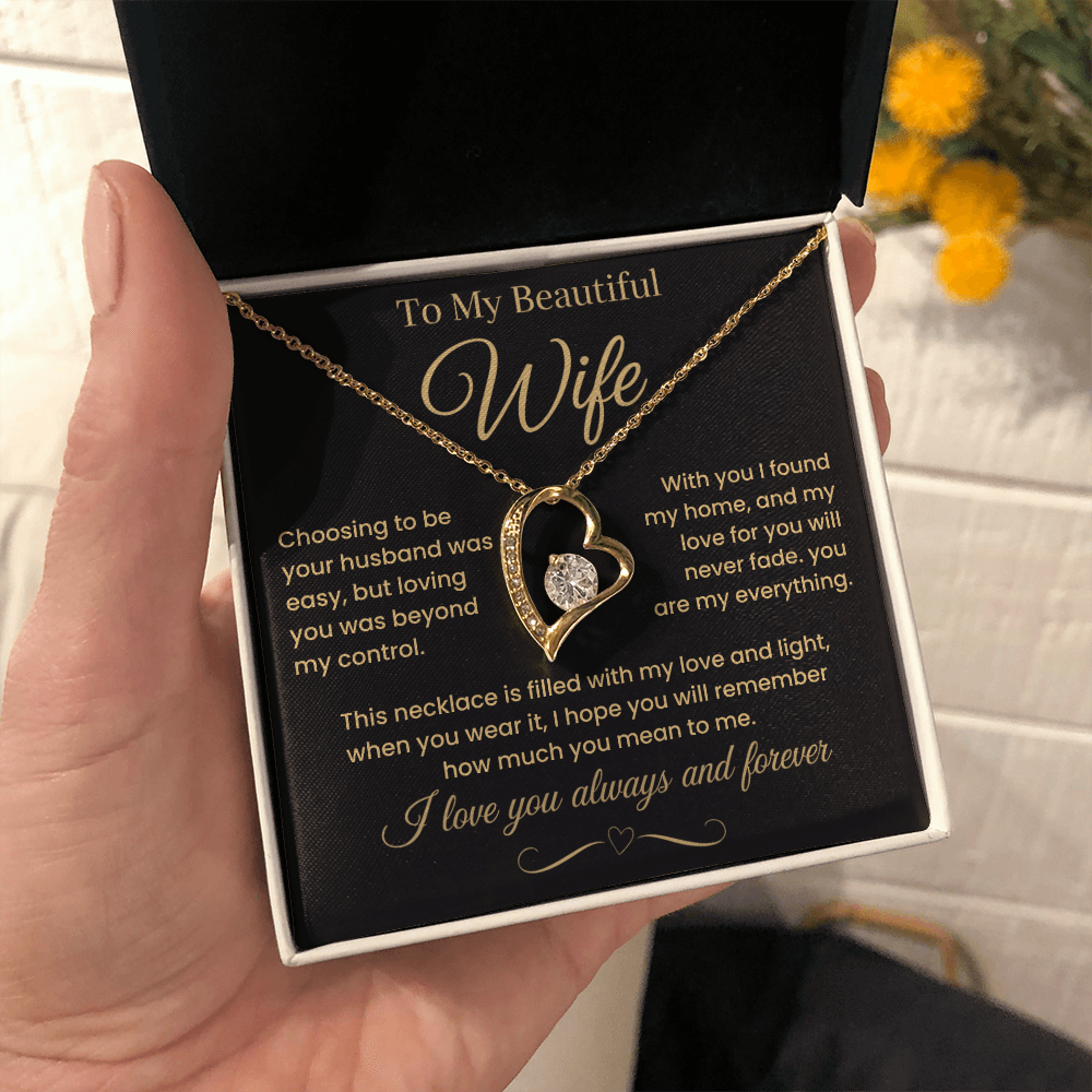 Loving You Was Beyond My Control, Forever Love Necklace