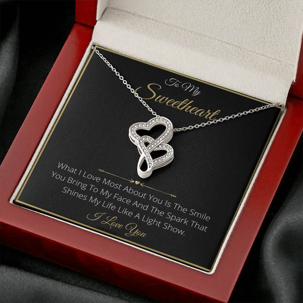 Double Hearts Necklace