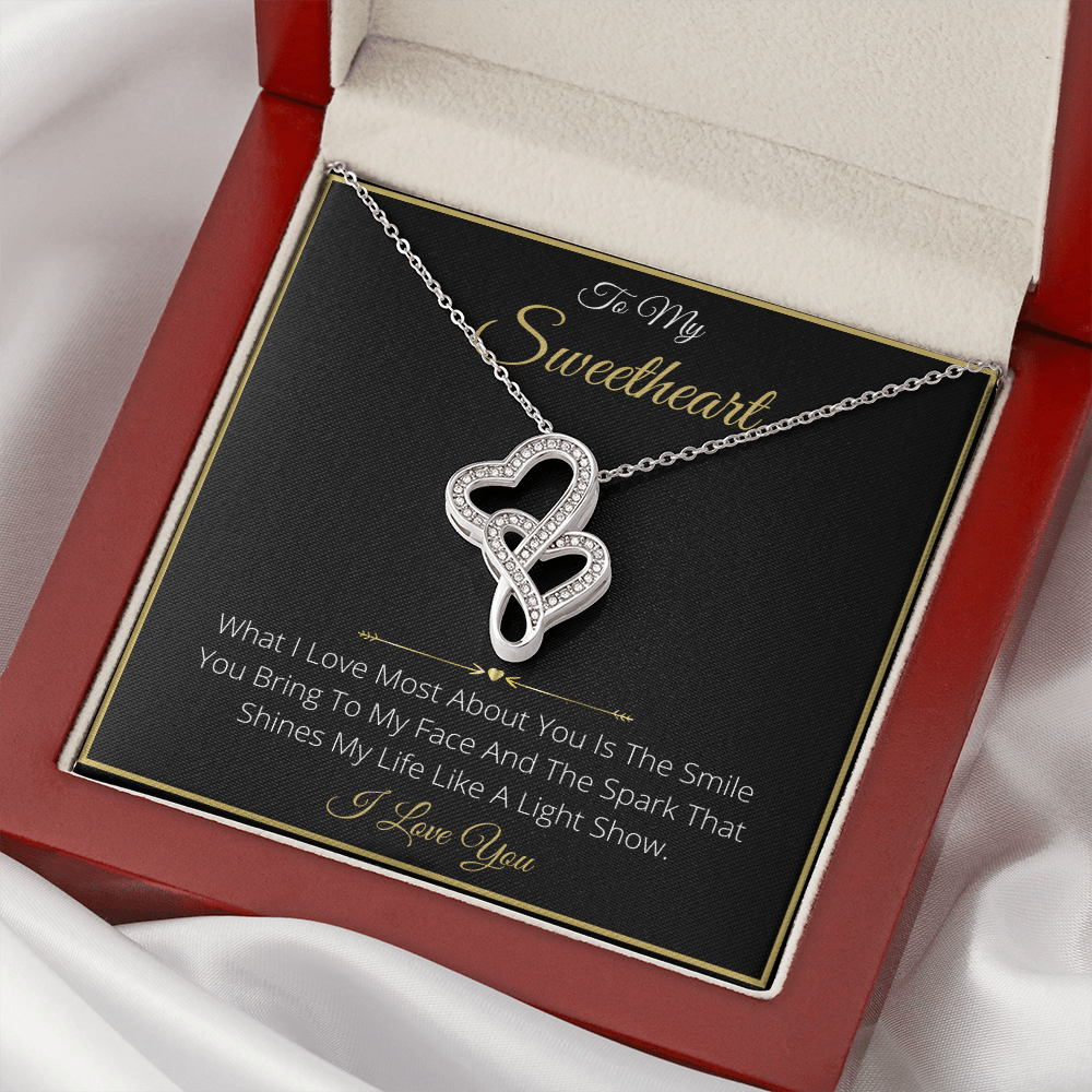 Double Hearts Necklace