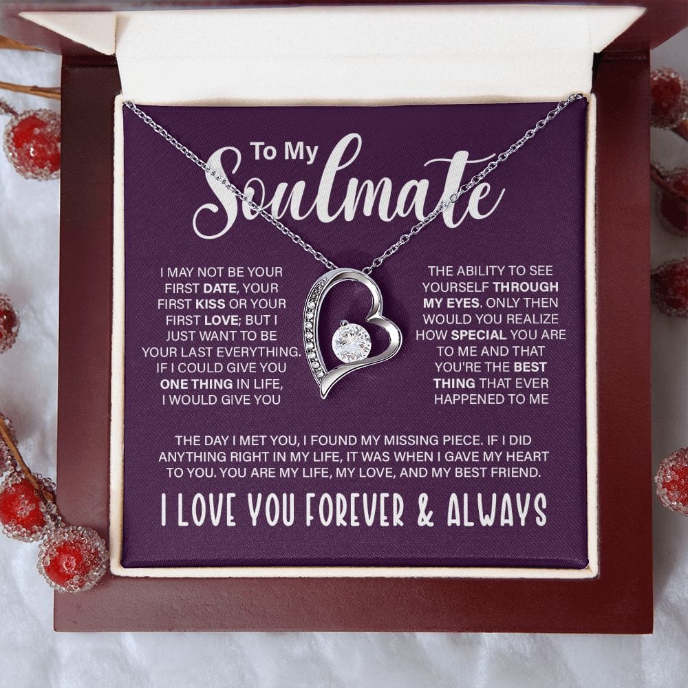I May Not Be Your First Date, Forever Love Necklace