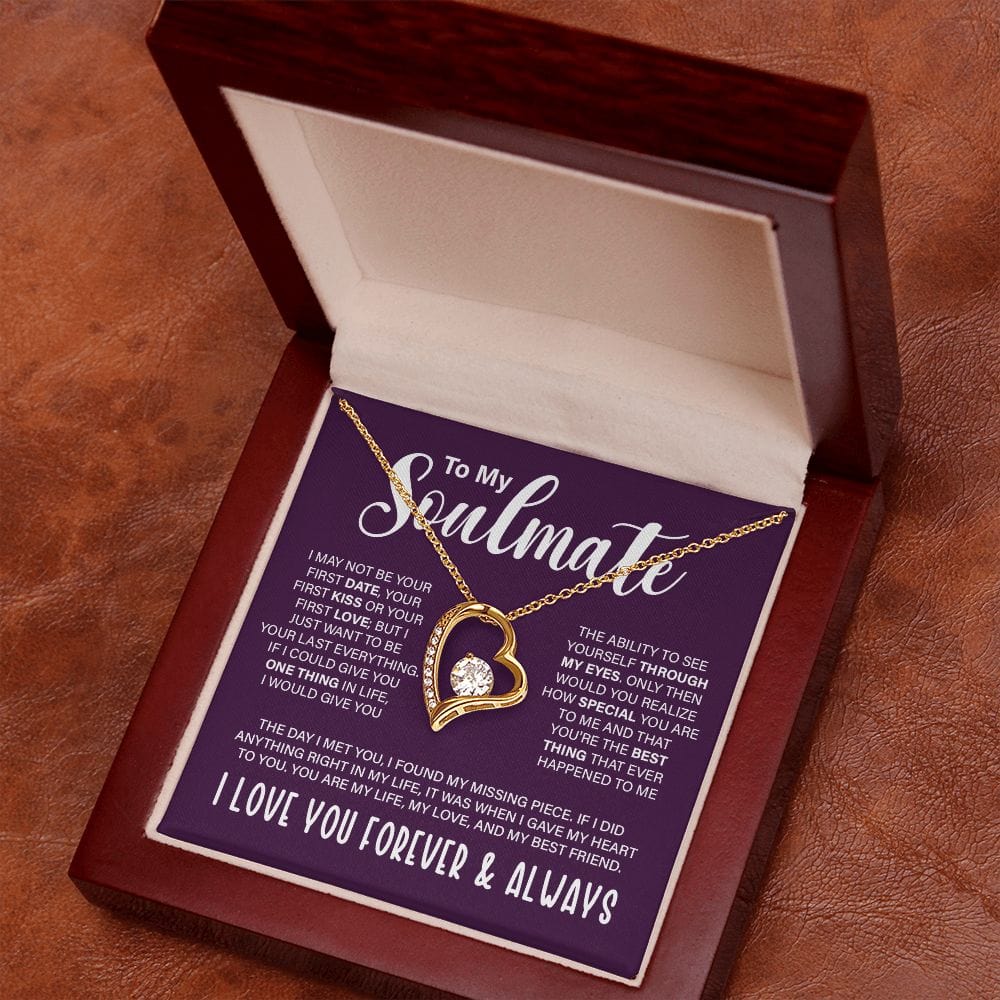 I May Not Be Your First Date, Forever Love Necklace