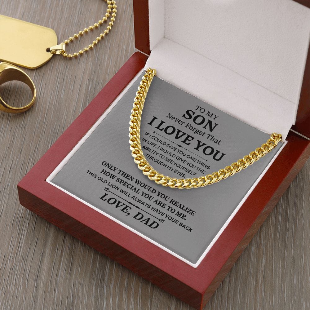 This Old Lion, Cuban Chain Link Necklace