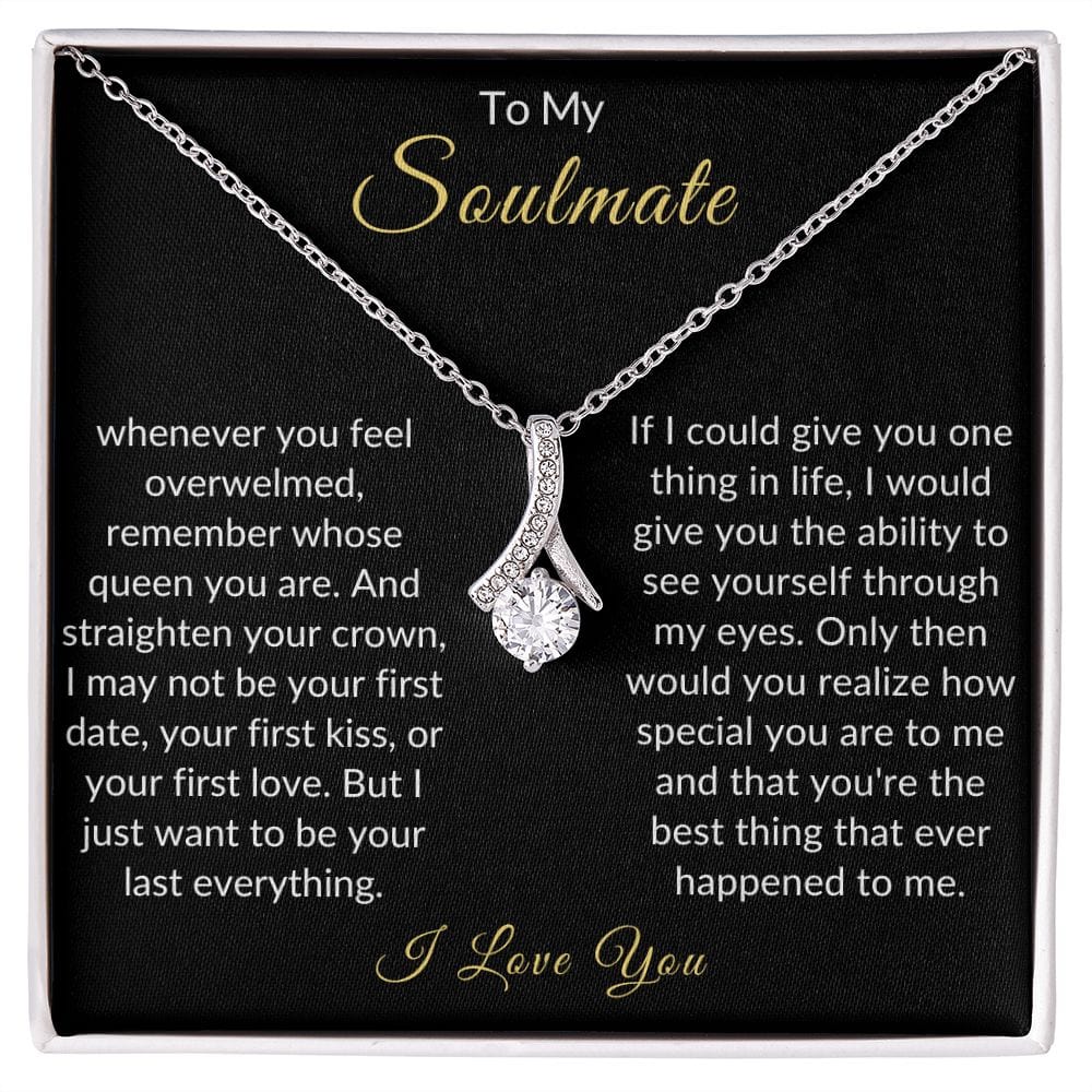 Remember Whose Queen You Are, Alluring Beauty Necklace