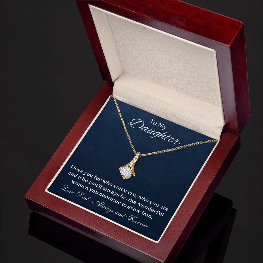 I Love You For Who You Are - Alluring Beauty Necklace