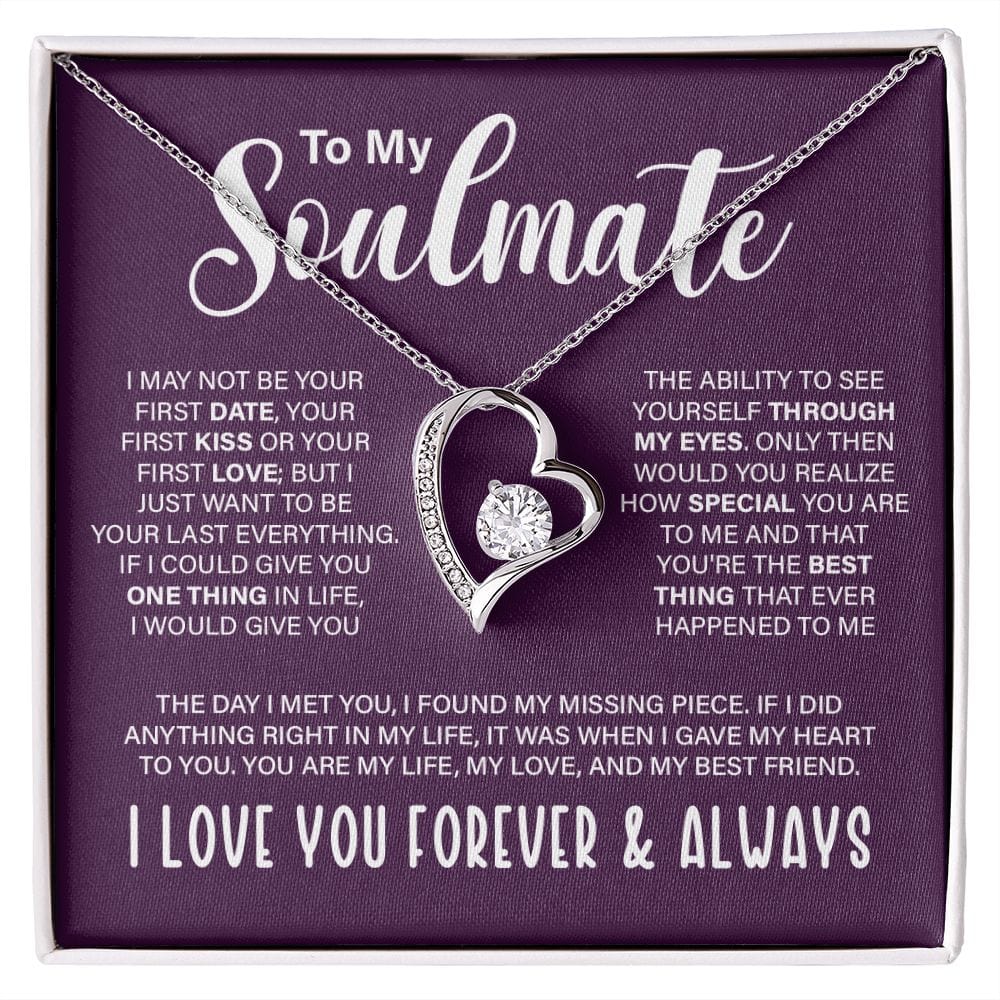 I May Not Be Your First Date, Forever Love Necklace