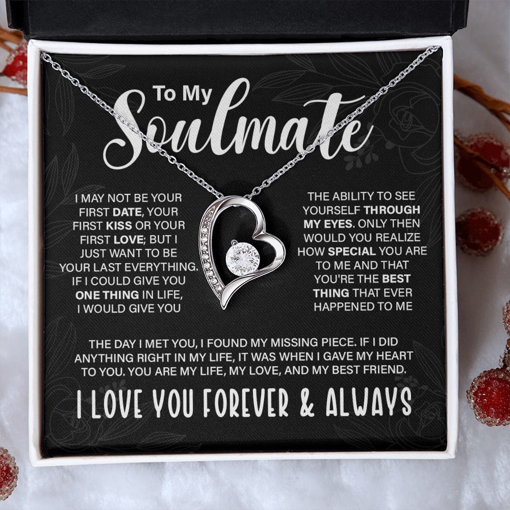 I May Not Be Your First, Forever Love Necklace
