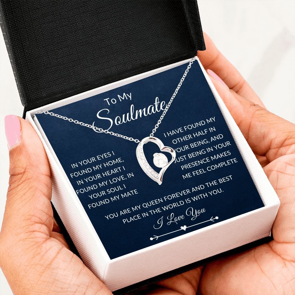 In Your Eyes Soulmate, Forever Love Necklace