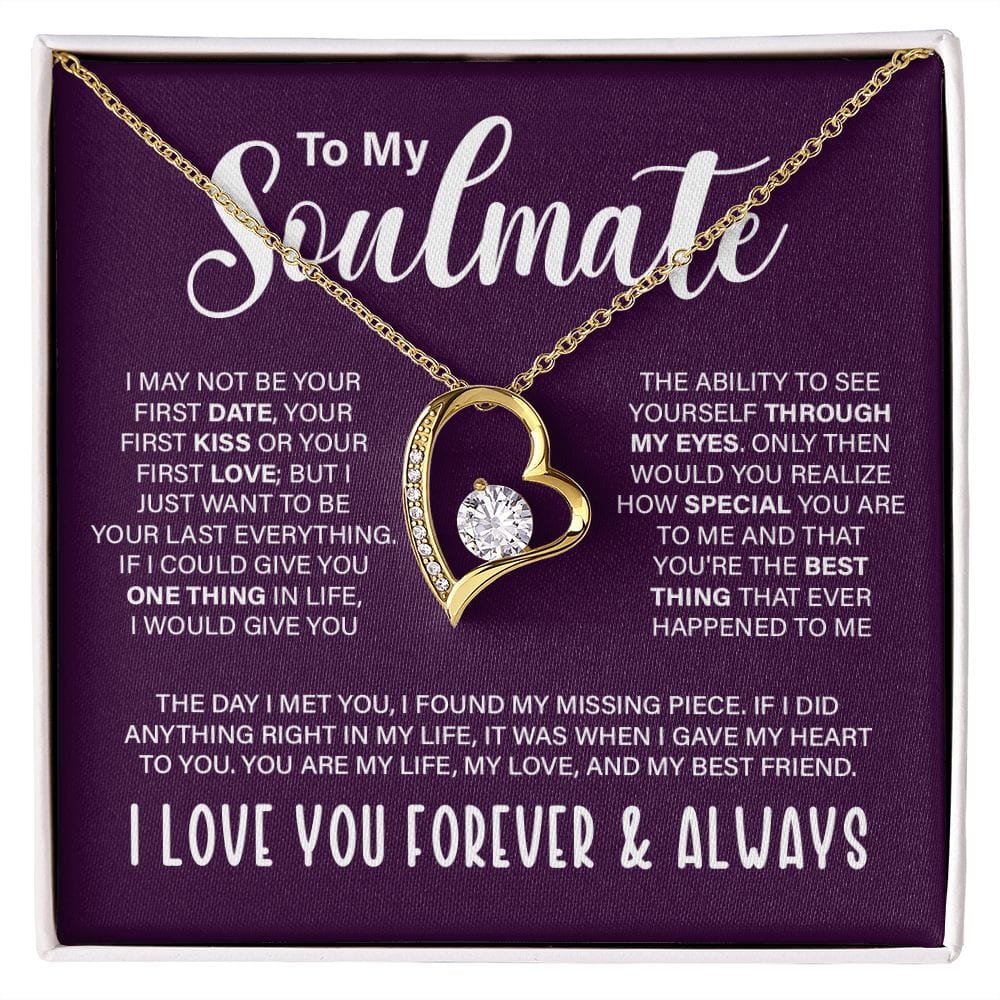 I May Not Be Your First Date, Forever Love Necklace