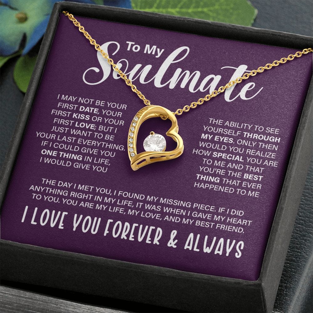 I May Not Be Your First Date, Forever Love Necklace