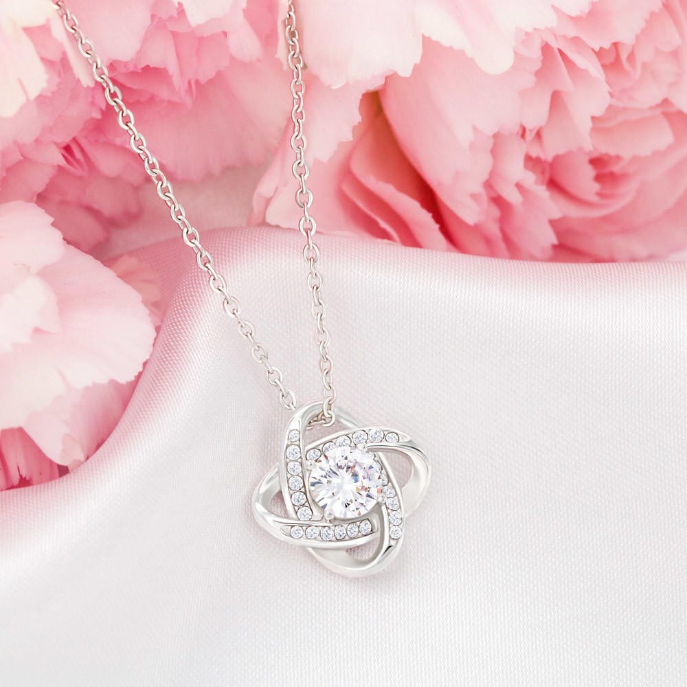If I Had To Change My Life Over Again - Love Knot Necklace