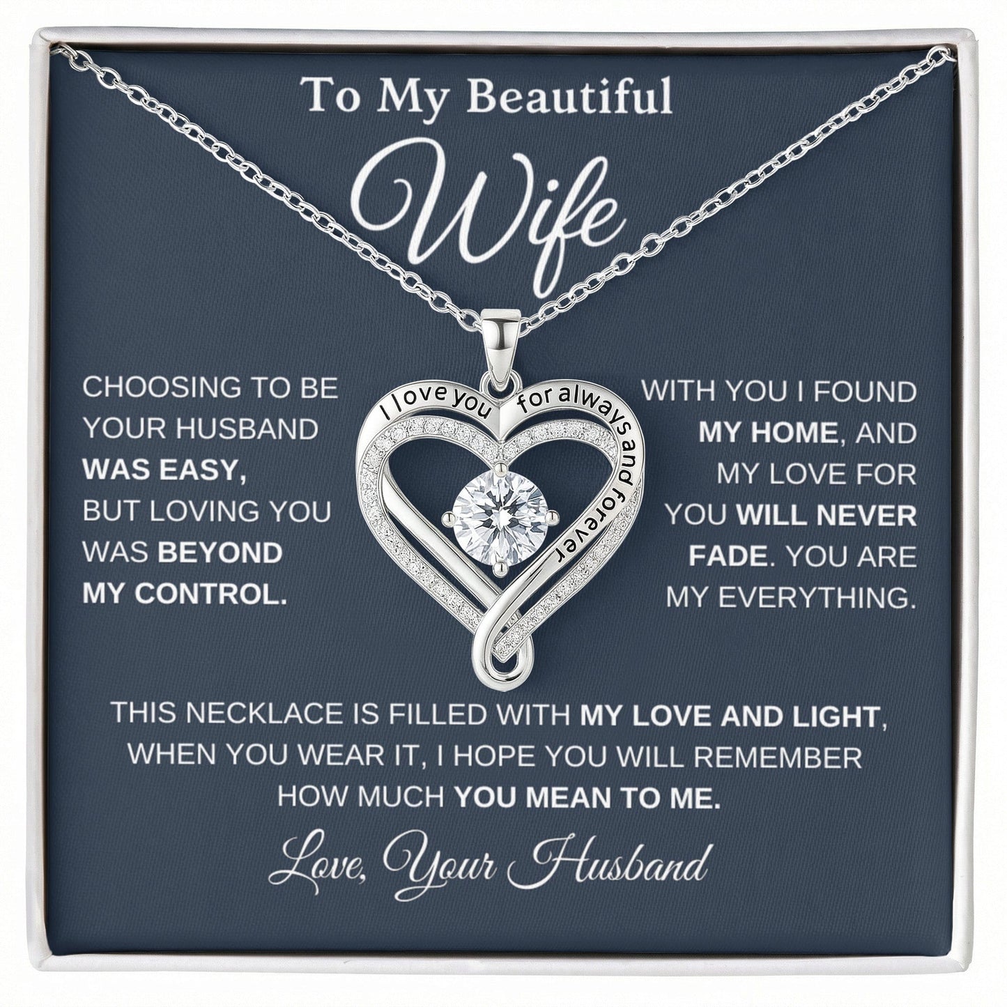 Romantic Love You Always Necklace