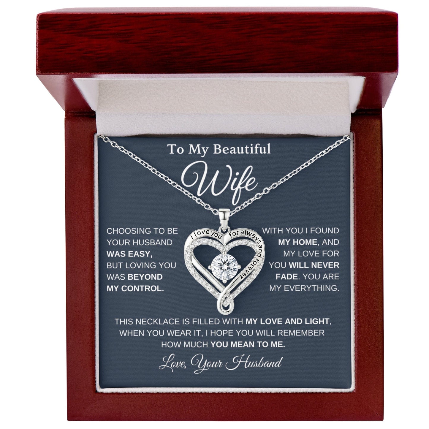 Romantic Love You Always Necklace